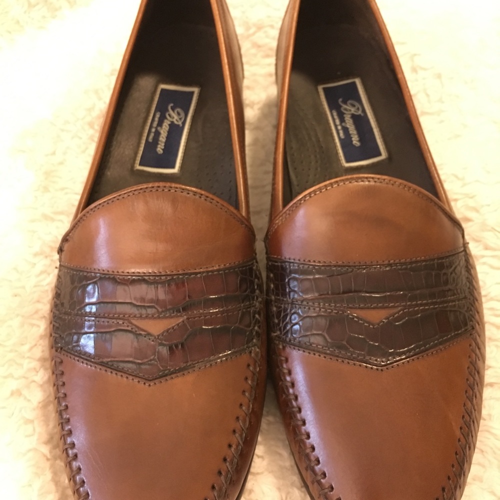 Bragano Mens Loafers Sz 10
